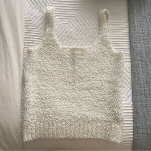 SKIMS White Cozy Tank Top size S/M